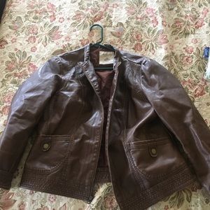 Leather jacket